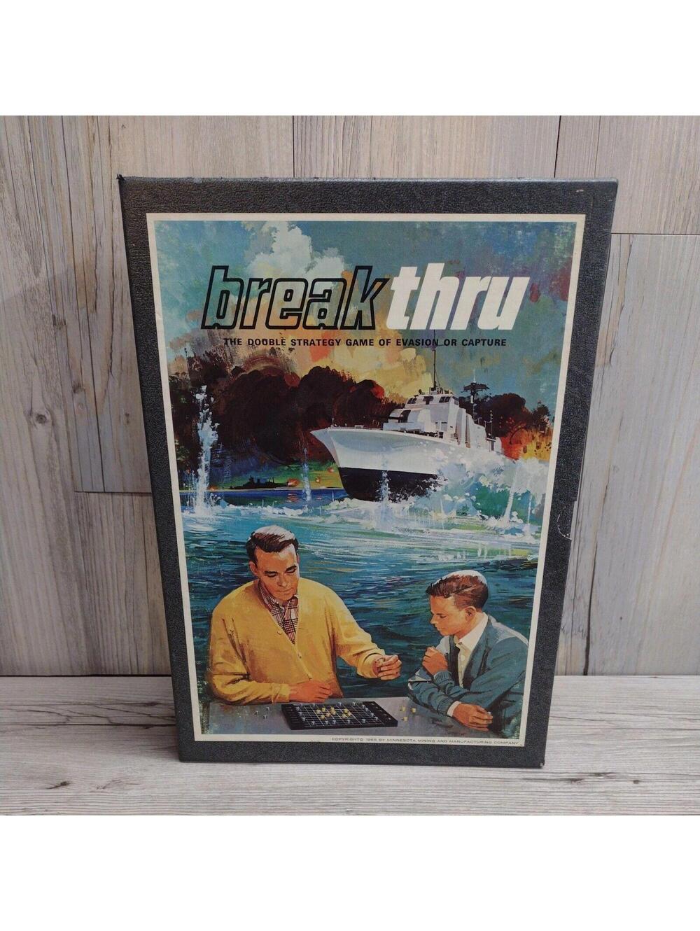 Breakthru Board Game - Strategic Game of Evasion or Capture